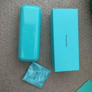 Tiffany glasses case and box